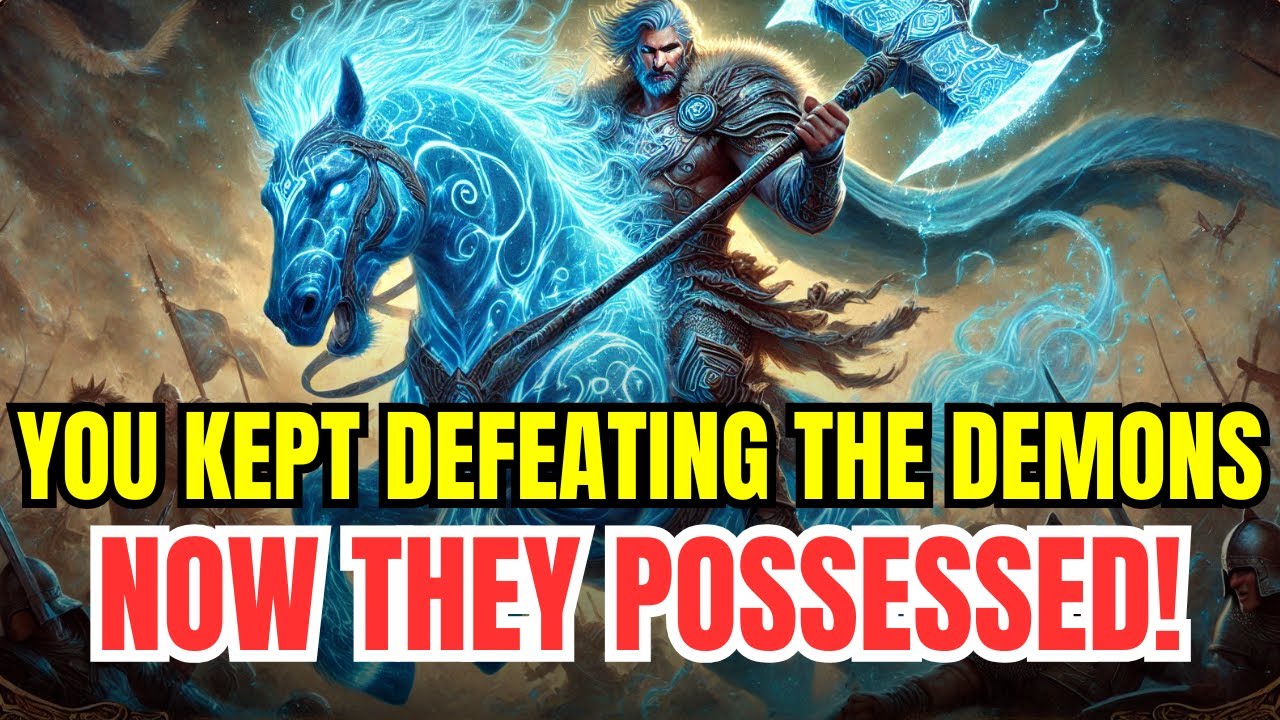 CHOSEN ONES, THIS WARLOCK WAS SO OBSESSED WITH TAKING YOU DOWN, YOU KEPT DEFEATING THE DEMONS!