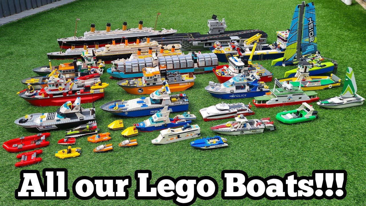HUGE LEGO BOAT COLLECTION 2022