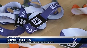 Maha music festival using wristband payment system