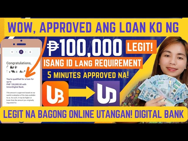 WOW LEGIT! ₱100,000 Ang Approved sa akin! Bagong Digital Bank na Mautangan! class=