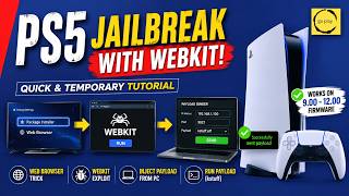 NEW PS5 WebKit Jailbreak – How to Jailbreak Firmware 9.00–12.00