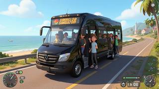 Realistic 3D Bus Driving: India-Pakistan Bus Passenger Delivery Gameplay for iOS screenshot 5