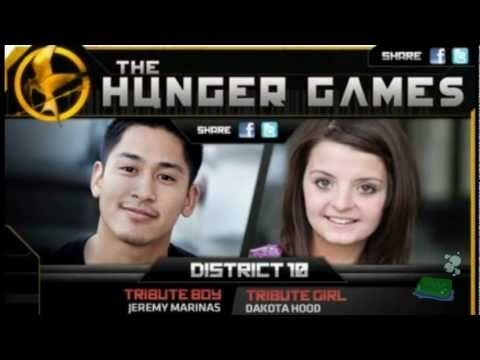 Complete Official Hunger Games Cast / Exclusive Pi...