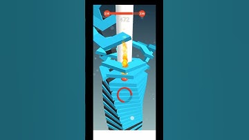 Stack Ball Level 235 Complete In 13 Second #stackball #shorts