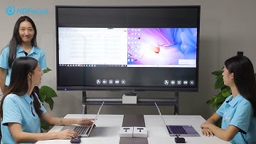 DLED zero bonding technology high-end interactive board for video conference, govement