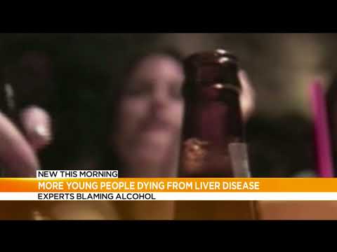More Young Adults Dying From Liver Disease, Drinking to Blame - YouTube