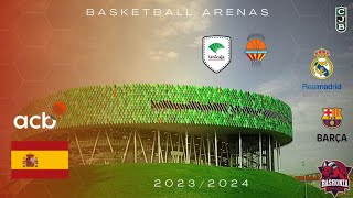 Spain ACB Liga Endesa Basketball Arenas (Season 2023/2024) screenshot 4