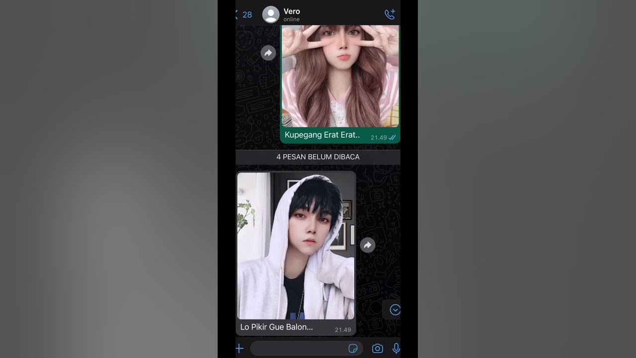 Gara2 salah save nomor temen, Malah nyasar ke orang asing chatnya..