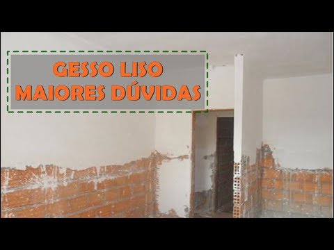 Vídeo: Consumo De Gesso Para 1 M2 Da Parede: Quantidade De Mistura Na Espessura De Aplicação De 1 Cm