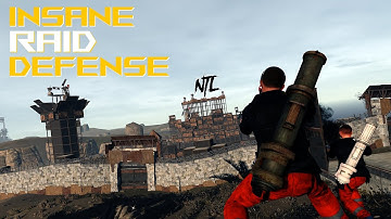 The Most HATED Rust Team After 1 Year On Vital  NTL , Huge Rust Raid Defense ( 140 vs 50 ) RAID CAM