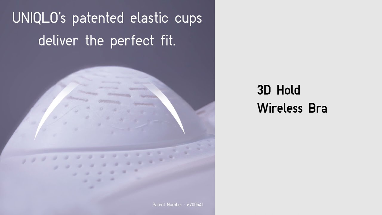 UNIQLO Wireless Bra (3D Hold) 