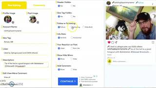 Creating a Fake Instagram or Snapchat Post using zeoob. screenshot 5