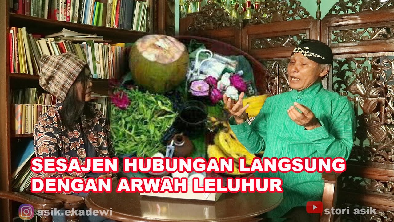 Hubungan langsung dengan Arwah Leluhur lewat Sesajen
