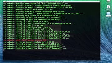 Automated Installation of MySQL 5.7 on Ubuntu 14.04