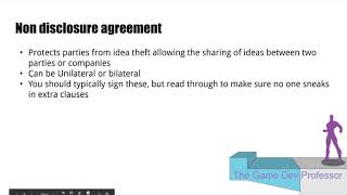 Game Dev 101 - Contracts