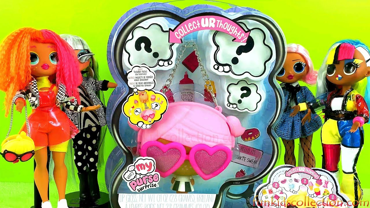 What's in My Purse Surprise Purse Pinkie Swear LOL Omg Sisters