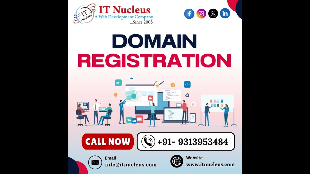 Domain Registration 👨💻