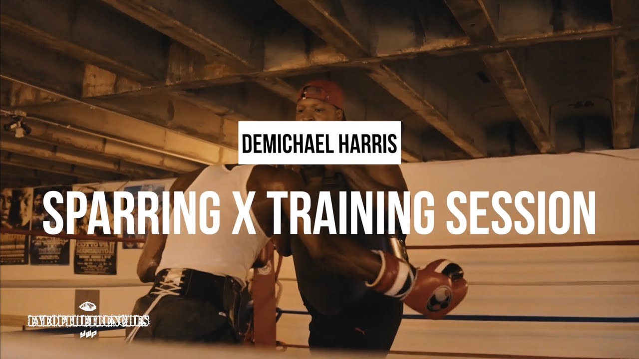DeMichael Harris: Sparring and Training Session | Premiered By🎥: @youngwill2