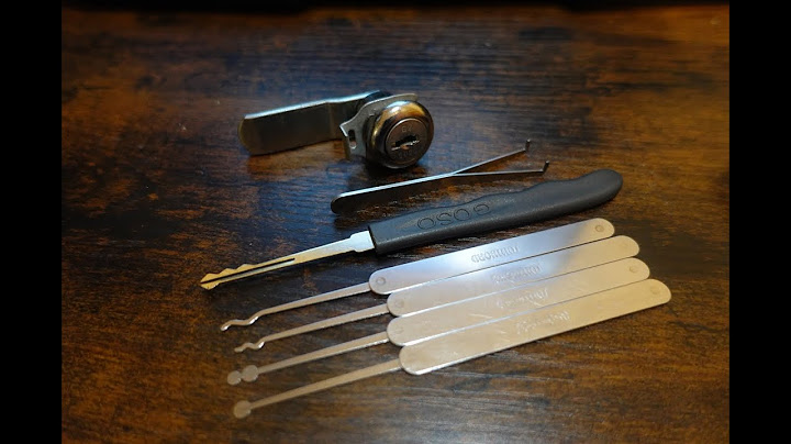 7. Zamek Krzywkowy - Technika Otwierania. Bez Klucza - Wafer Lock Picking