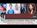 Mizo Hmeichhe Footballer hmelṭha Cindy biangbiakna