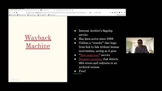 MemLabNet Webinar: Web Archiving 101