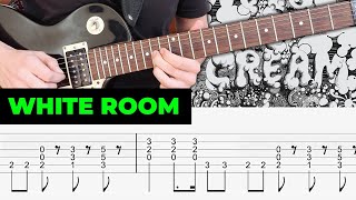 Cream - White Room - Guitar Tab Lesson Tutorial