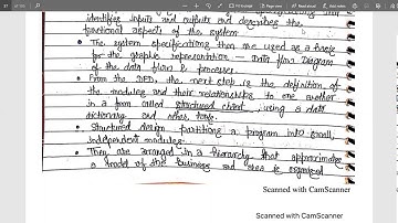 SAITM BCA SEM 2ND STRUCTURED SYSTEM ANALYSIS AND DESIGN         UNIT 3 LECTURE 20