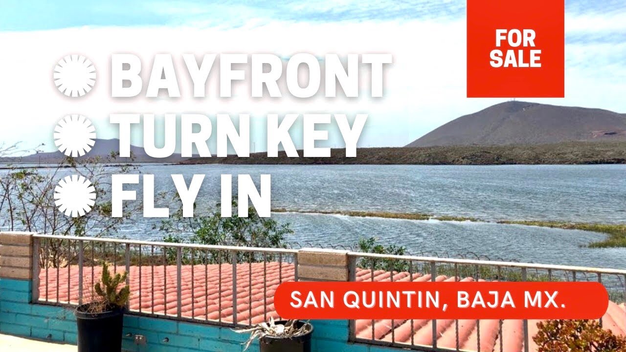 SOLD Bayfront house for sale in flyin community • Campo Lorenzo, San