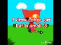 I draw coffee_art but small #love #logo #drawing #unaoc #art #puzzle #music #edit