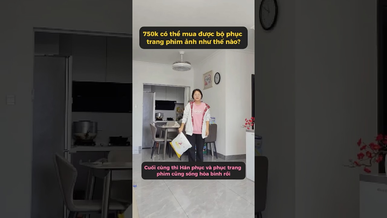 Bị ảnh hưởng từ Hán phục, trang phục cổ trang trong phim tôi thích cũng ngày càng cầu kỳ hơn #shorts