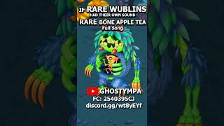 If RARE BONA PETITE had their OWN SOUND (Wublin Island) [My Singing Monsters] #shorts #animation