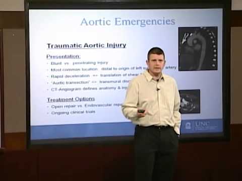 Dr. Ford presents on Aortic Emergencies