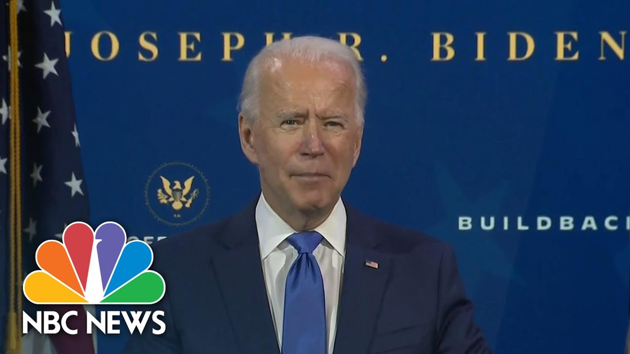 Biden Promises New Economic Team Will Work To 'Reward Hard Work' | NBC News