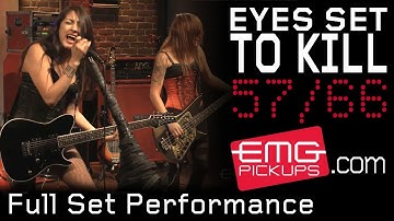 "Eyes Set to Kill" plays an entire set live for EMGtv