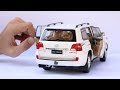 Unboxing of Toyota Land Cruiser V8 LC200 SUV 1:18 Scale Diecast Model Car