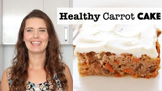 Healthy Coconut Flour Carrot Cake Recipe