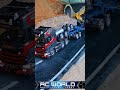 RC Trailer Truck Transport RC Excavator 🚜 #viral #rc #rctruck #rcexcavator #funny #truck #baby #car