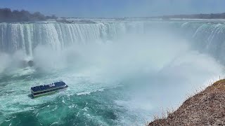 Niagara Falls Canada 4K🇨🇦 Walking from Canada–United States border to Niagara Horseshoe Falls by Lvfree Adventures 54,116 views 2 weeks ago 25 minutes