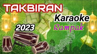 TAKBIRAN KARAOKE Rampak _ Tanpa Vocal