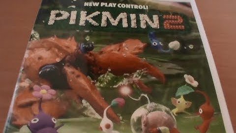 Pikmin 2 New Play Control Wii Unboxing