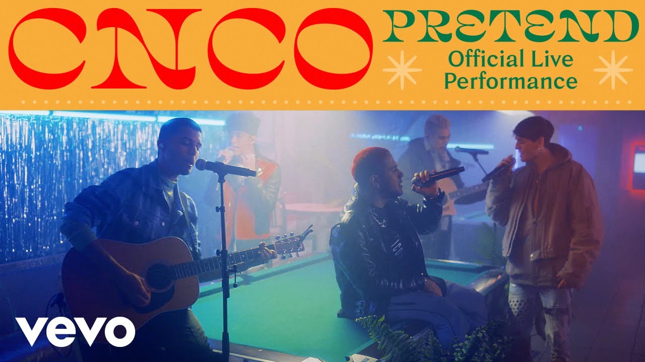 CNCO   Pretend Live Performance  Vevo LIFT