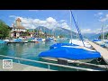 Spiez A Beautiful Town Embedded Between Hills And Vineyards In Switzerland 8K