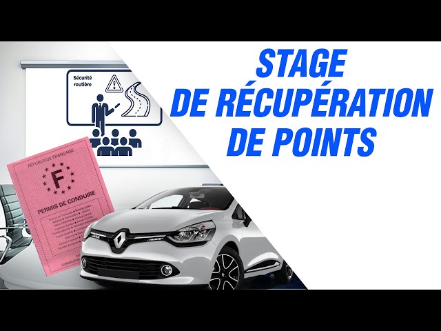 Permis à points - Stages de récupération de points de permis