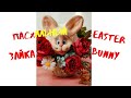 #1 Пасхальный заяц из капрона  .DIY . Rabbit. Made of nylon