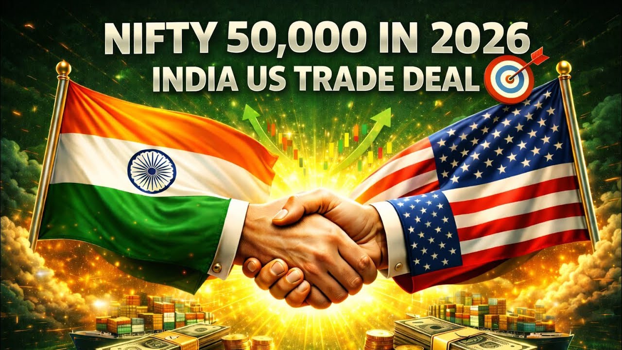 Индекс NIFTY готов достичь отметки в 50 000 пунктов в 2026 году благодаря почти завершенному торг...