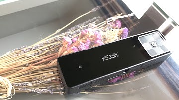 Intel Euclid Realsense SLAM sensor open the box review