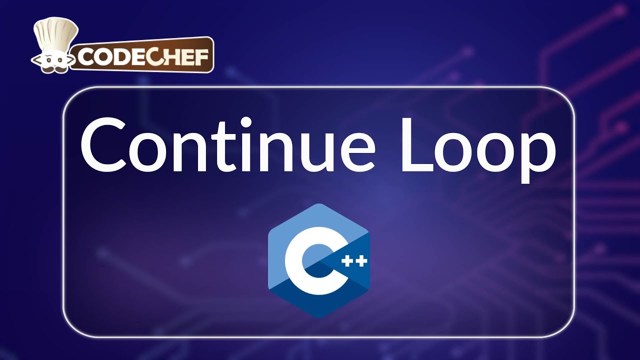 C++ Continue Statement - YouTube