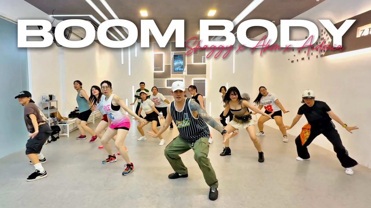 BOOM BODY by AKON, SHAGGY, AIDONIA | ZUMBA | ZFUN
