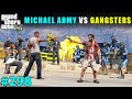 The biggest fight with los santos gangsters  gta v gameplay 298  gta 5