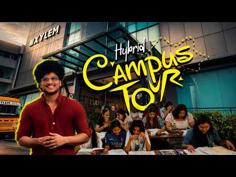 XYLEM HYBRID CAMPUS TOUR !!! | Xylem 12 CBSE